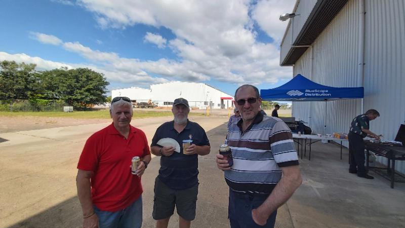 L-R Dave Packer, Don deTardynski & Juggs Maloney