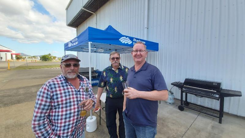 L-R - Skip Miles, Dave Young & Craig Fidge