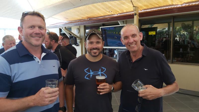 L-R - Chris Roberston - Craig Rowlands - Ian Joyce