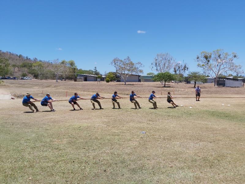 1 RAR Tug of War Team