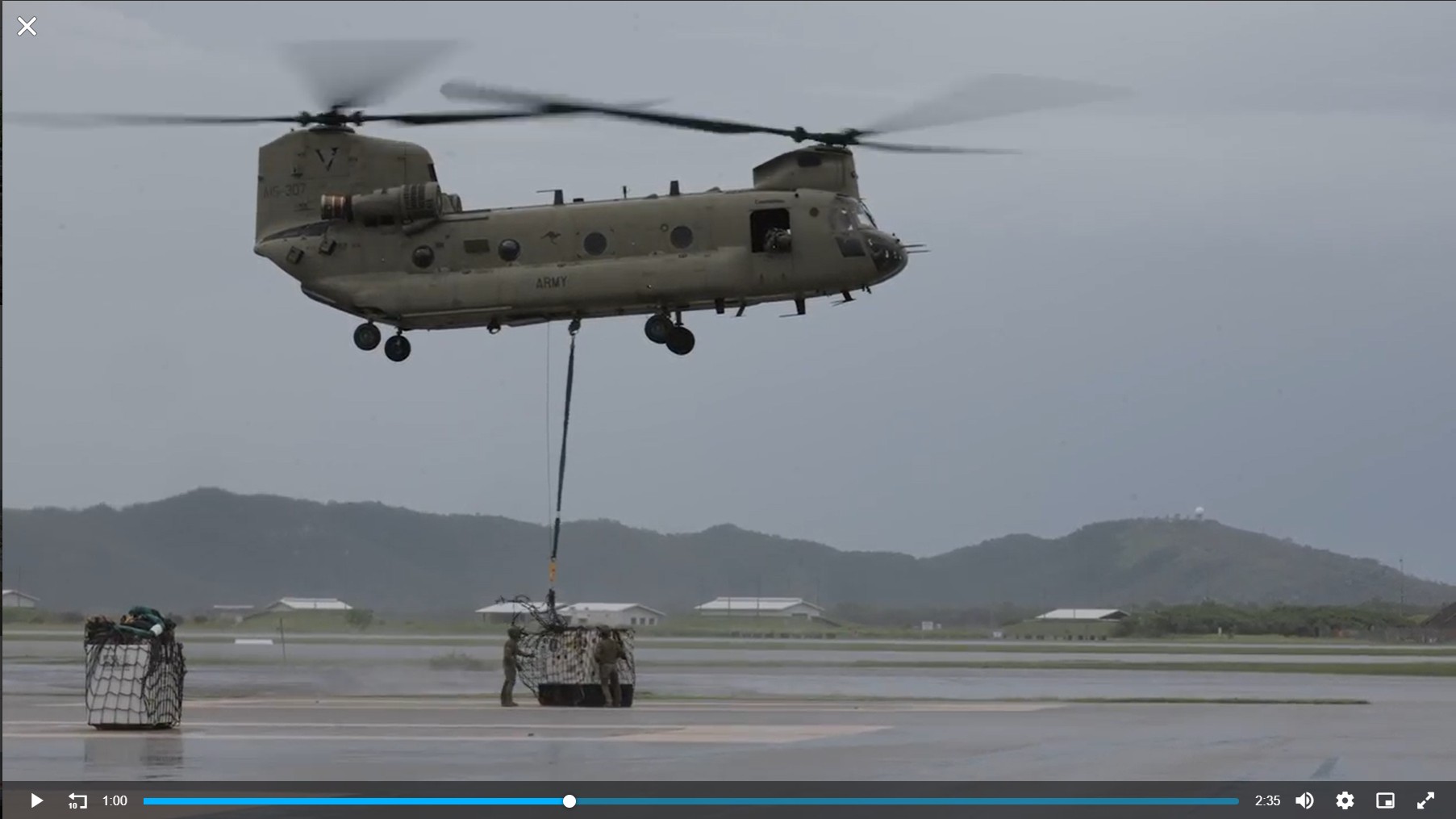 Chinook Townsville Feb 2025