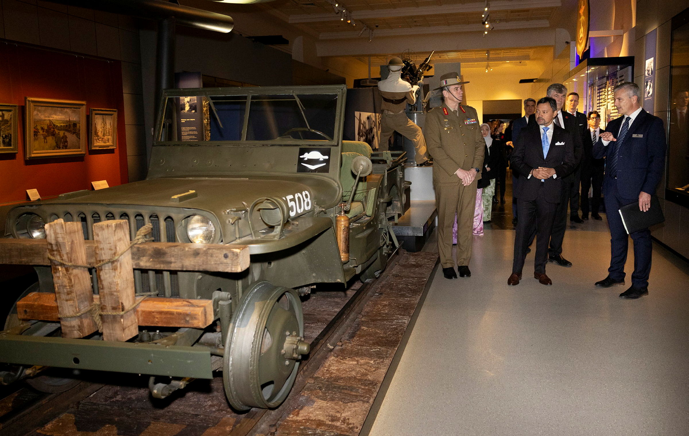 Crown Prince of Brunei Visit Andrew Freeman