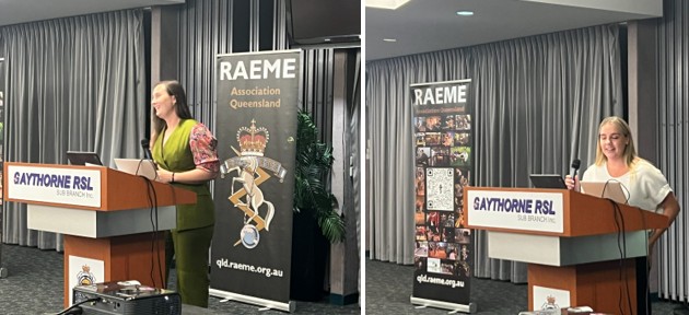 Jessica Hampton and Alina Hutton