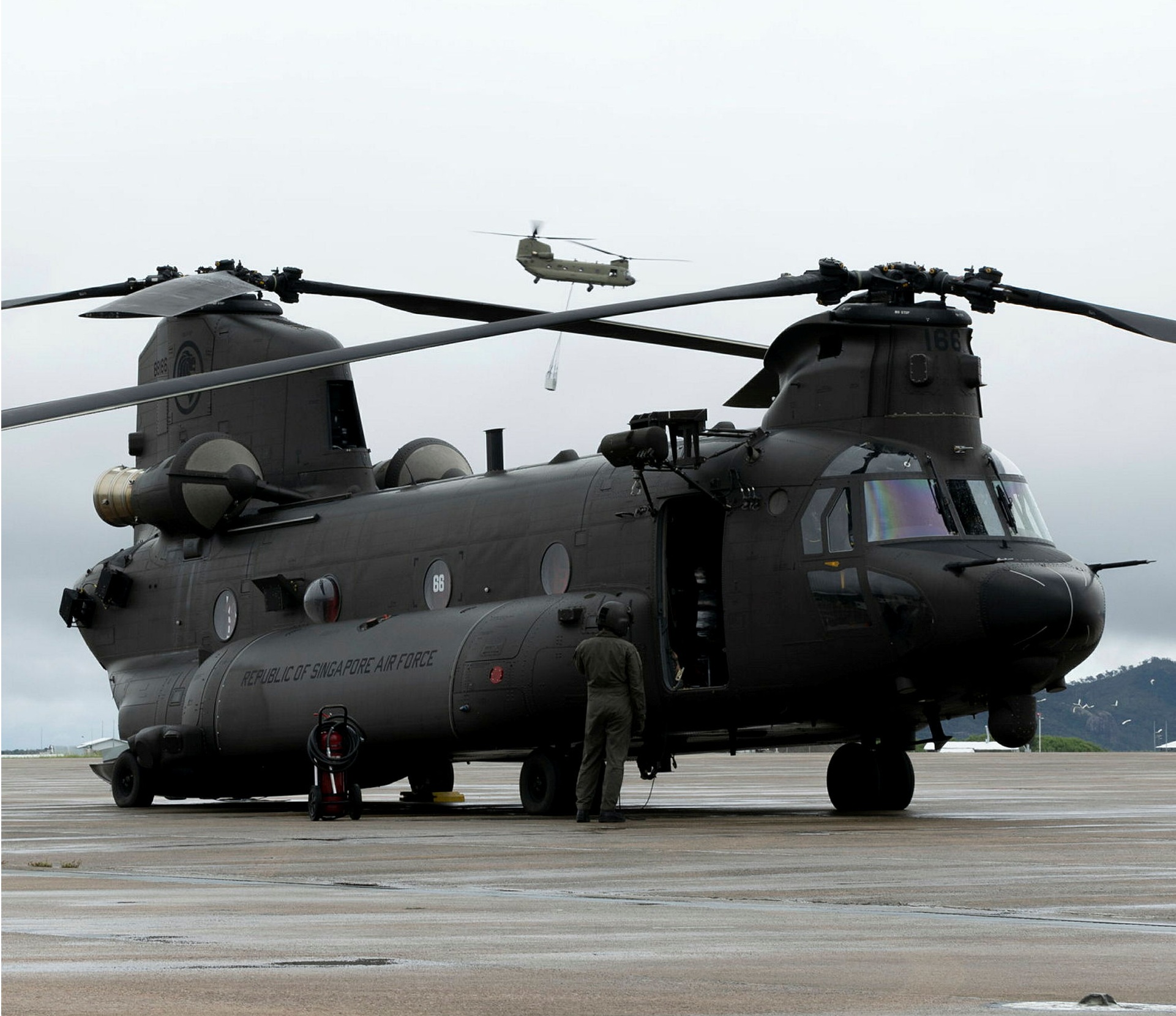 Singapore Chinook Feb 2025