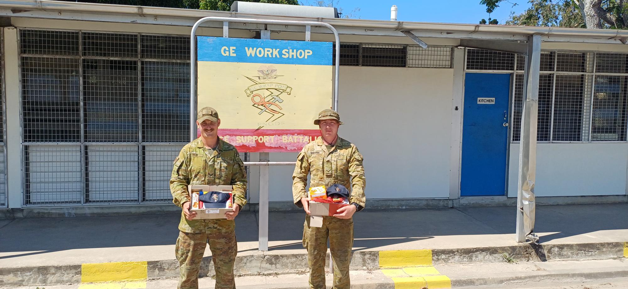 Spanner Pack CPL Stephen Thom LCPL Jake Shearer Aug 2026 5